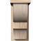 Ekena Millwork Ridgewood Smooth Corbel w/Backplate, Douglas Fir, 7 1/2"W x 12"D x 16"H COR08X12X16RID01SDF - alternate 2